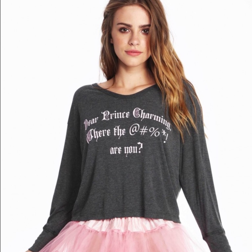 Wildfox brand new with tags Prince Charming shirt
